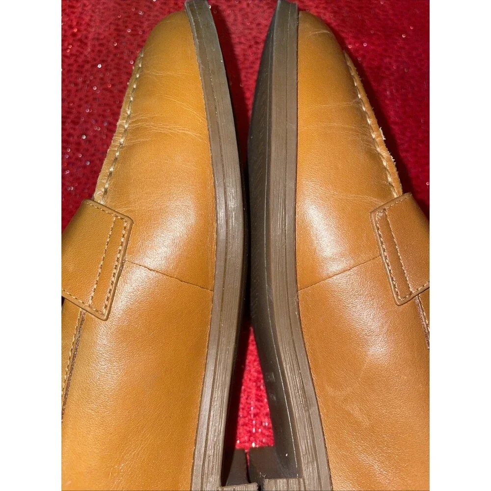 Cole Haan Women's Haverhill Penny Loafers British Tan Leather Size 10B $80 MSRP